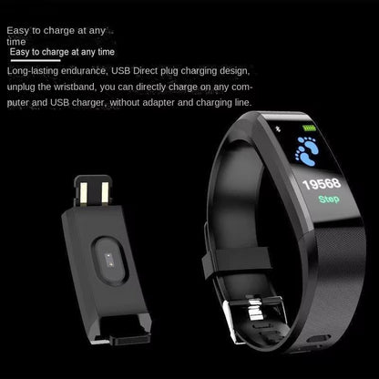 Smartwatch intelligente con funzione di monitoraggio della pressione sanguigna sistema android
