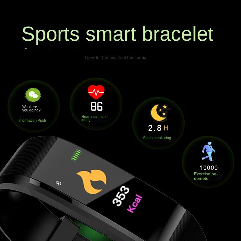 Smartwatch intelligente con funzione di monitoraggio della pressione sanguigna sistema android